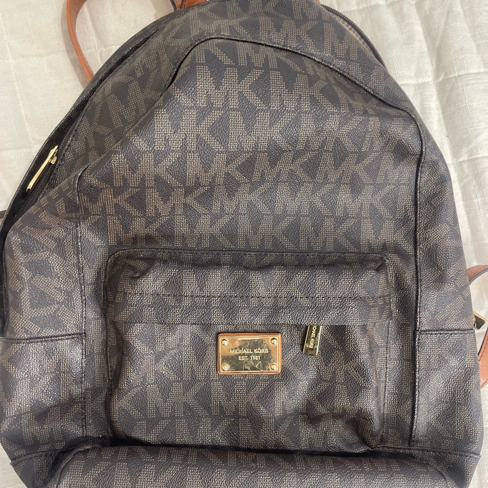 Michael Kors Jet set , backpack in brown